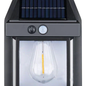 Lampa solara de perete LED cu senzor de miscare fara fir 3W Coba