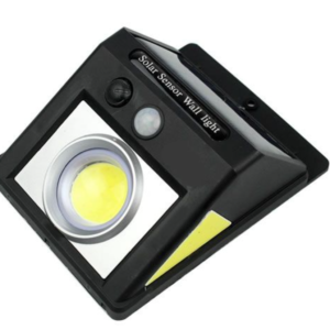 Lampa solara de perete cu leduri laterale lupa si senzor de miscare si lumina CL 2566A