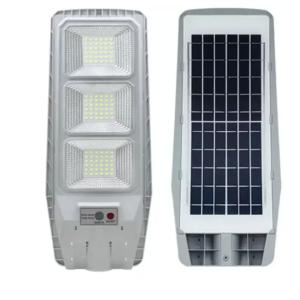 Lampa solara stradala cu senzor de miscare telecomanda 100W cu 3 casete Model JG 803