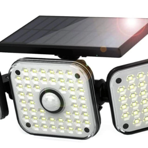 Lampa solara tripla LF-1789A de perete cu senzor miscare