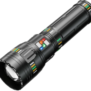 Lanterna G601 super-luminoasa tip laser Led 90W 5000 lumeni cu USB si USB type C