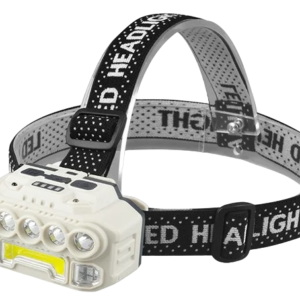 Lanterna HX-817 de cap 5LED+COB Reincarcabila prin USB IPX4