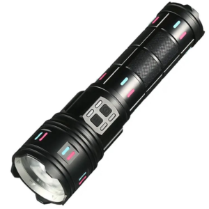 Lanterna Profesionala AK177 Incarcare Type C putere 60W indicator de incarcare cu 8 acumulatori