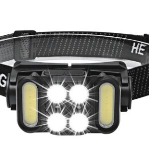 Lanterna de Cap LED COB Rezistenta la apa IPX4 L33