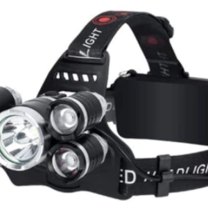 Lanterna de Cap cu 5 LED-uri si ZOOM 30W XL