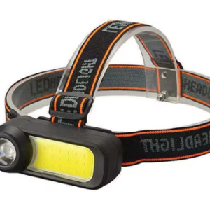 Lanterna de cap WH 1707 cu led XPE+COB ajustabila 90 de grade 2 moduri iluminare