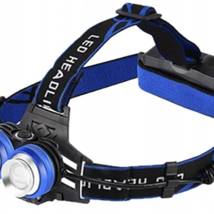 Lanterna de cap cu 2 Led-uri si 4 moduri de iluminare