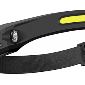 Lanterna de cap cu acumulator G28 frontala cu SENZOR de miscare banda leduri