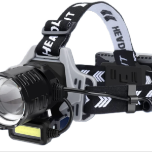 Lanterna de cap profesionala 30w cu led laser super luminoasa senzor de miscare BL V82 GT200