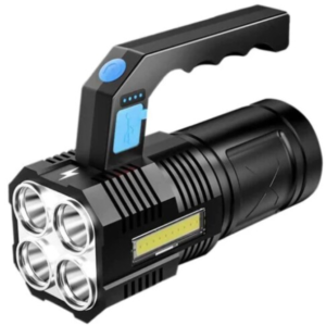 Lanterna de mana F-907 cu 4 LED si COB lateral