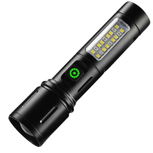 Lanterna de mana LED reincarcabila CB 505A TG cu incarcare USB