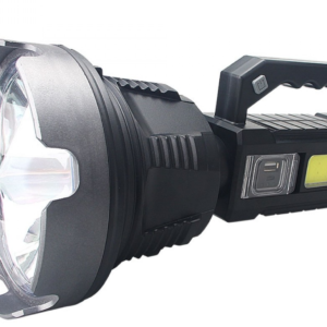 Lanterna de mana cu LED TD 999 de 50W cu 8000 lumeni acumulator integrat lumina laterala COB