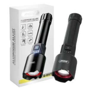 Lanterna portabila reincarcabila Andowl cu 3 moduri de iluminare QD977