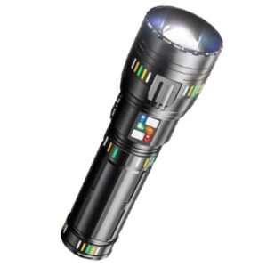 Lanterna reincarcabila LED de mana COBA CB W518 cu raza de actiune de 3 km