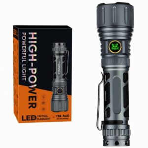 Lanterna tactica de mana YM A60 de 1200LM baterie 18650 carcasa aluminiu