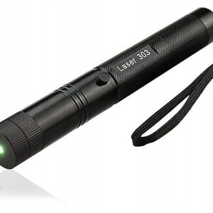 Laser Verde LED 303 Puternic cu RAZA 1KM 2 capete XL