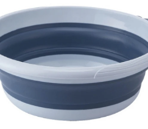 Lighean rotund pliabil 35cm ALBASTRU