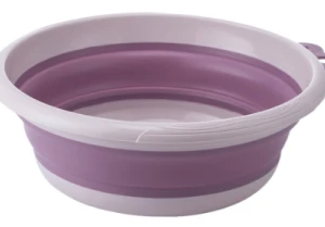 UB Lighean rotund pliabil 39cm ROZ