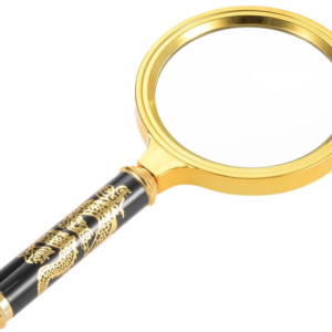 Lupa clasica cu maner 70 mm model dragon AURIU
