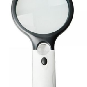 Lupa profesionala cu 3 LED pentru birou cu baterii