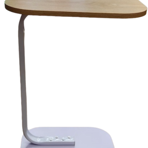 Masa Mica in forma de U cu picior Metalic si top din Lemn