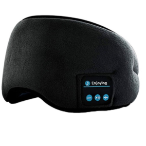 Masca Pentru Somn cu Casti si Microfon Incorporate