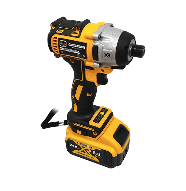 Masina de insurubat cu impact pe acumulator 24 V 5 Ah