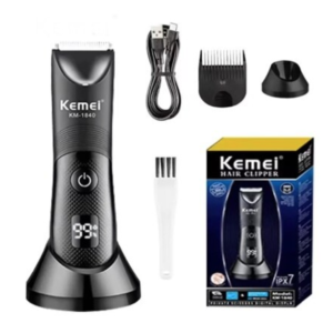 Masina de tuns Kemei KM 1840 de 6000 rpm cu stand incarcare