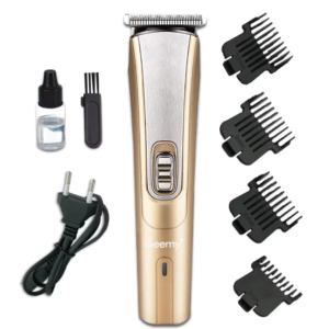 Masina de tuns cu acumulator Geemy GM 6637 Accesorii incluse Lame din titan