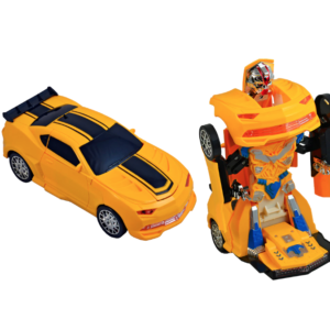 Masinuta Robot Transformers Galbena