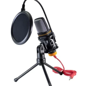 Microfon Profesional QY K222 Trepied Si Filtru