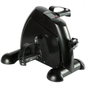 Mini Bicicleta de exercitii Mini Bike antrenor pentru brate si picioare neagra 120 kg