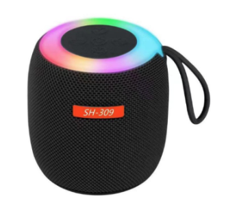 Mini Boxa SH 309 Bluetooth cu Iluminare RGB si Bas Puternic