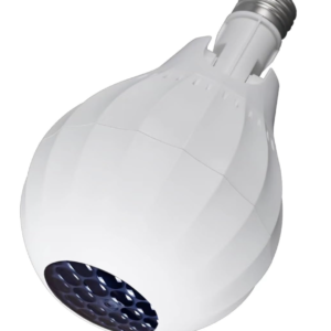 Mini Proiector LED pentru Craciun in forma de Bec cu Soclu E27 4W Ajustabil