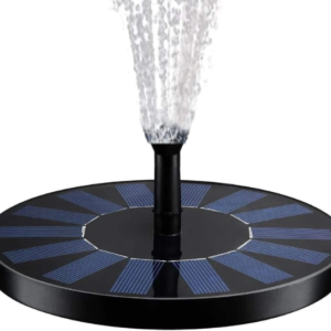 Mini fantana solara plutitoare pentru apa cu cinci capete