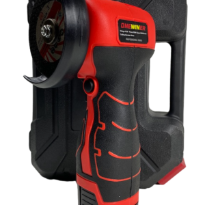 Mini polizor unghiular ROSU 12V cu acumulator litiu 2000mAh