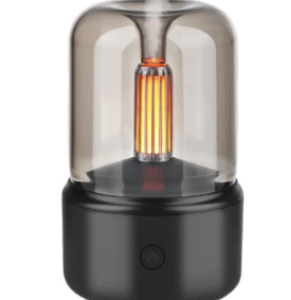 Mini umidificator si difuzor de arome 130 ml cu iluminare LED si USB Andowl Q JS112