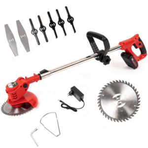 Motocoasa Electrica MX811 LIDER  cu 1 baterie 48V Rosu