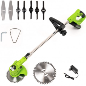 Motocoasa Electrica MX812 LIDER  cu 1 baterie 48V Verde