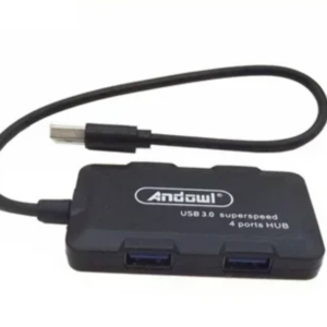 Multi HUB cu 4 USB Andowl Q HU302 negru