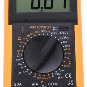 Multimetru DT9205A electric digital multifunctional universal cu test de electricitate durabil de inalta precizie