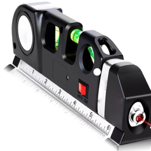 Nivela cu Laser Level Pro3 Multifunctionala cu Boloboc si Ruleta