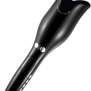 Ondulator automat ecran cu LCD temperatura reglabila rotatie de 360 de grad putere 55W 110 220V Negru