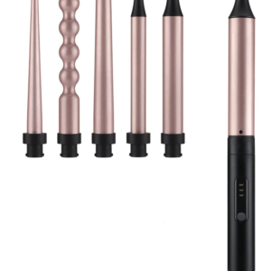 Ondulator de par 7 in 1 cu 2 Trepte temperatura Potrivit pentru parul uscat si ud