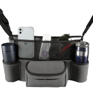 Organizator Multifunctional de Masini intre Scaune cu 2 Suport Pahare