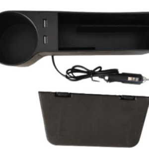 Organizator auto cu 2 porturi USB