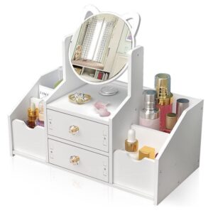 Organizator cosmetice cu Oglinda