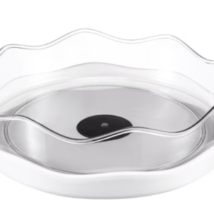 Organizator rotativ 360 grade pentru bucatarie / baie 27 cm alb