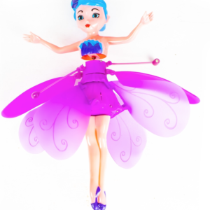 Papusa tip-zana zburatorare cu control interactiv al mainii 19x6.5cm OFF