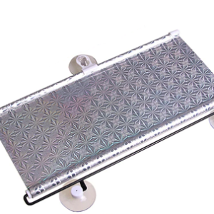 Parasolar auto cu ventuze retractabil GRI 58 cm x 125 cm